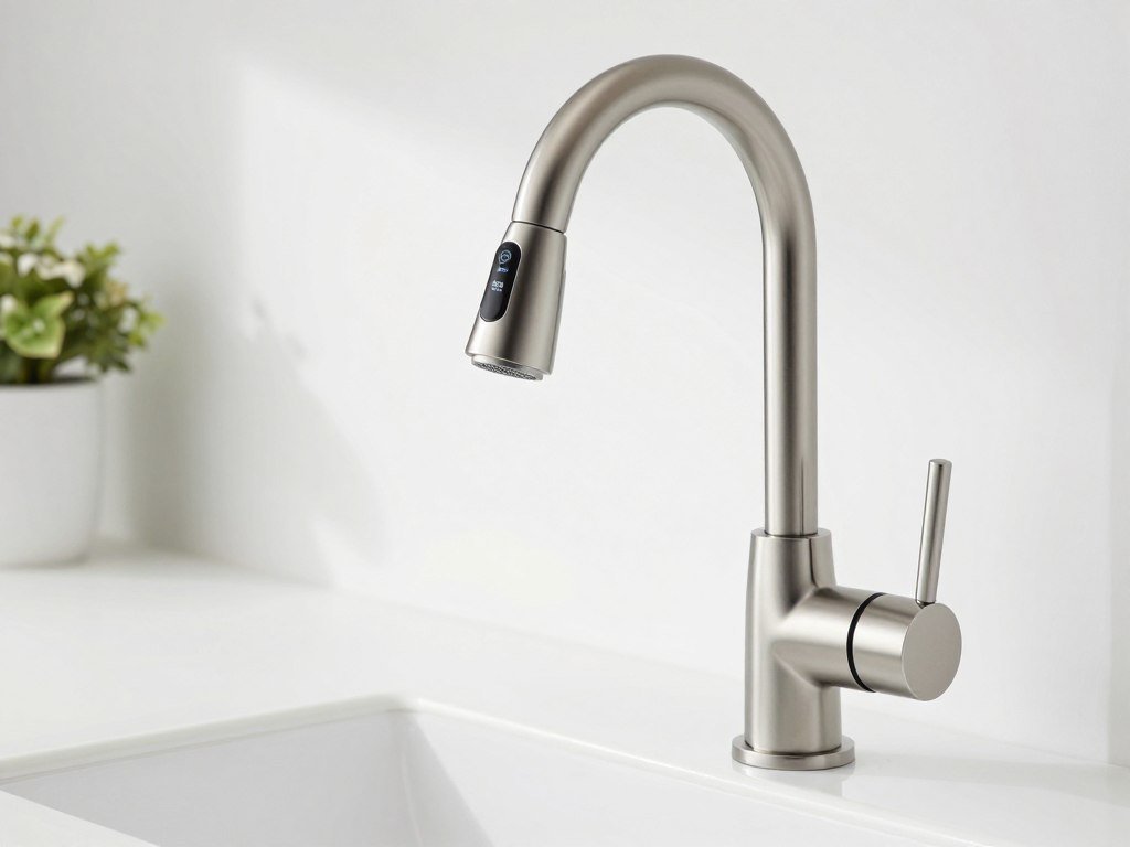Delta Essa Touch2O Technology Pulldown Sprayer Kitchen Faucet in Arctic Stainless finish